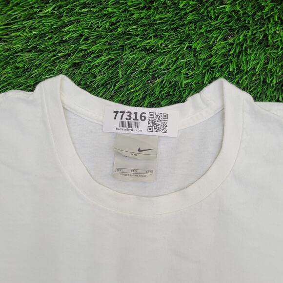 Vintage NIKE Shirt 2XL 26x28 Swoosh Embroidered Logo Y2K - Picture 14 of 14